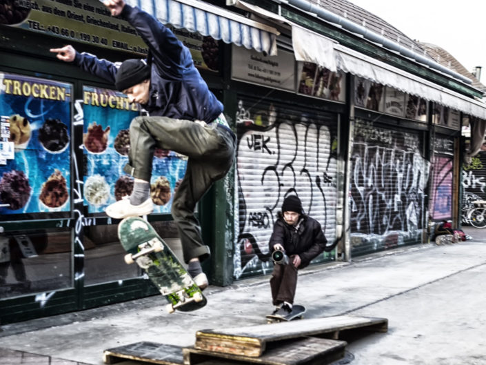 Naschmarkt – Vienna ( skateboard) reserl-gasse